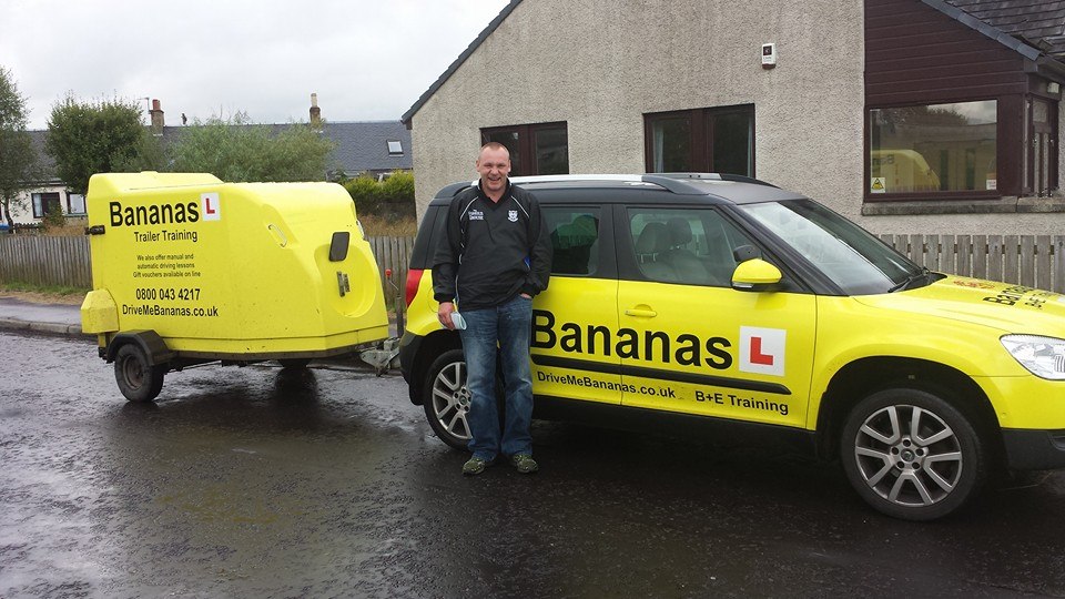 car and trailer training penicuik midlothian roslin